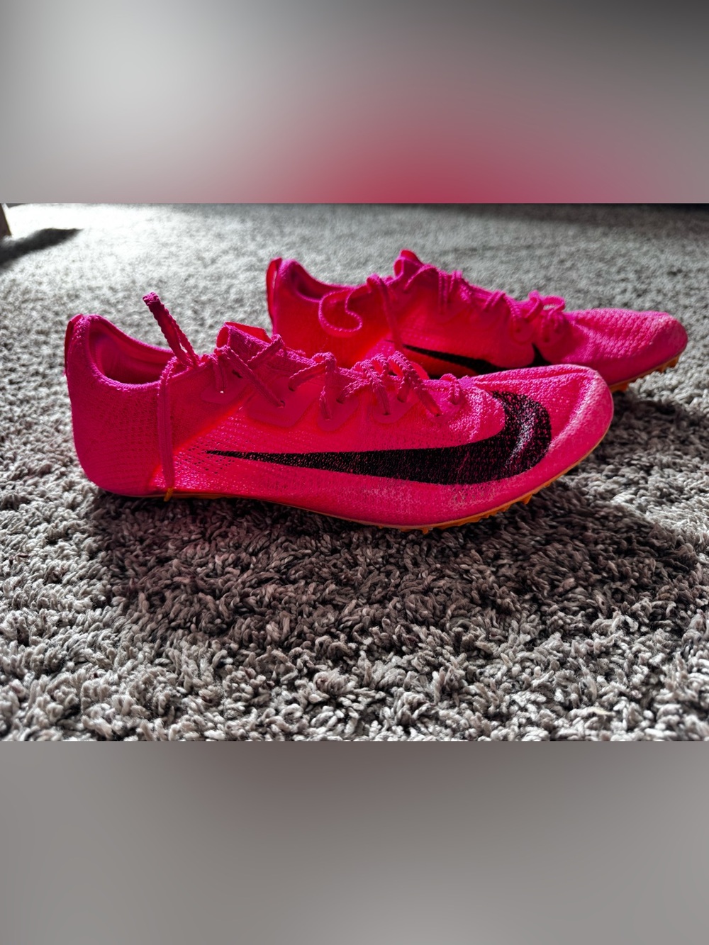 Nike Kids' Flyknit Racing Shoes - Bright Pink